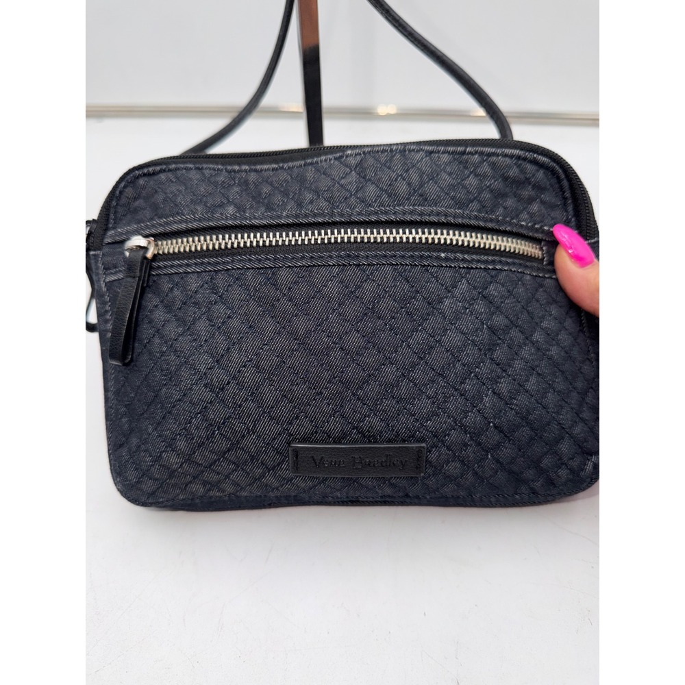 Vera Bradley Black Quilted Crossbody Bag